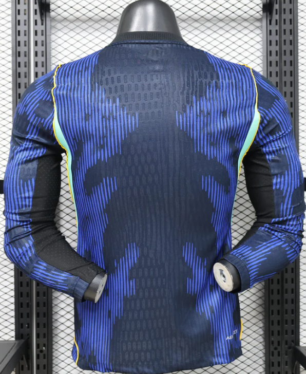 2026 Brazil Away World Cup Kit Long Sleeve Player Version