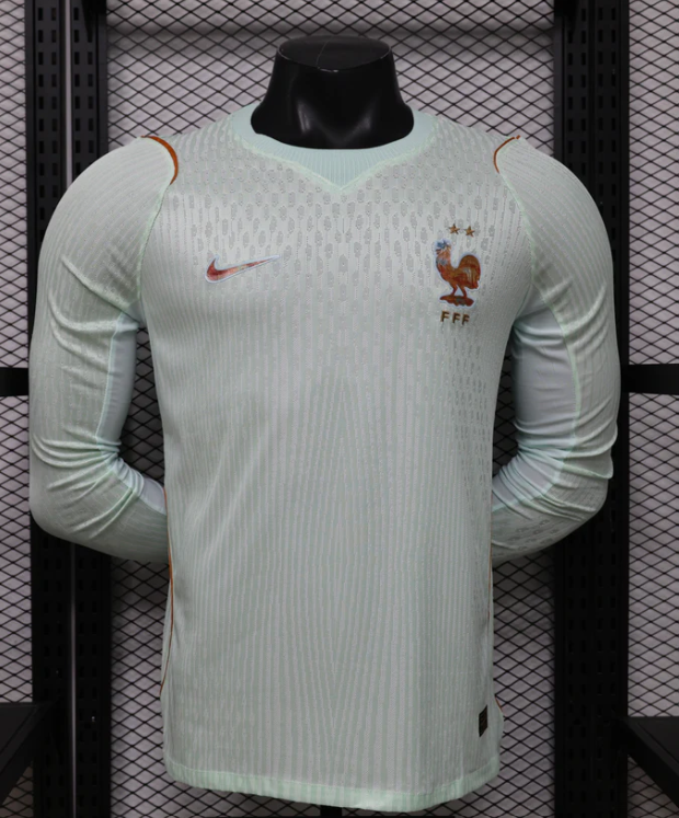2026 France Away World Cup Kit Long Sleeve Player Version
