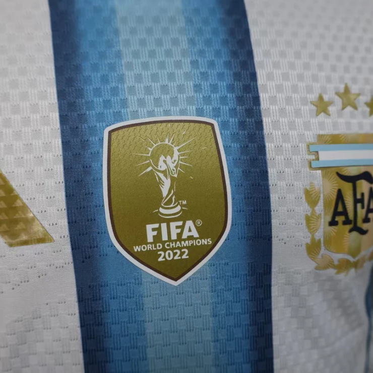 2026 Argentina Home World Cup Kit Long Sleeve Player Version