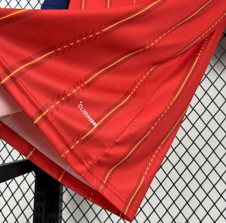 2026 Spain Home World Cup Kit Fan Version