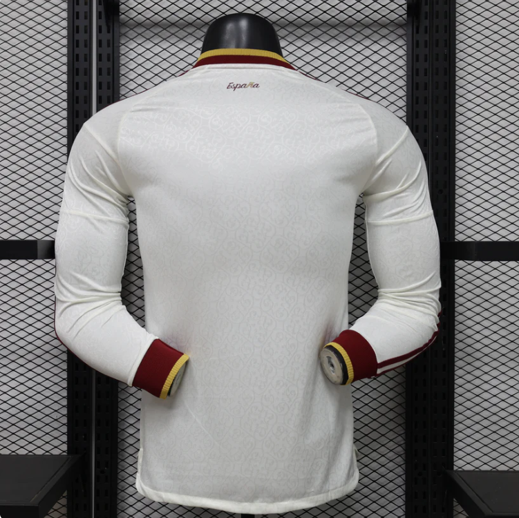 2026 Spain Away World Cup Kit Long Sleeve Player Version