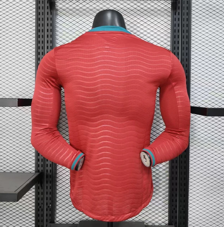 2026 Portugal Home World Cup Kit Long Sleeve Player Version