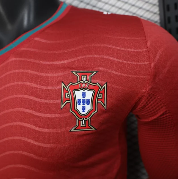 2026 Portugal Home World Cup Kit Long Sleeve Player Version