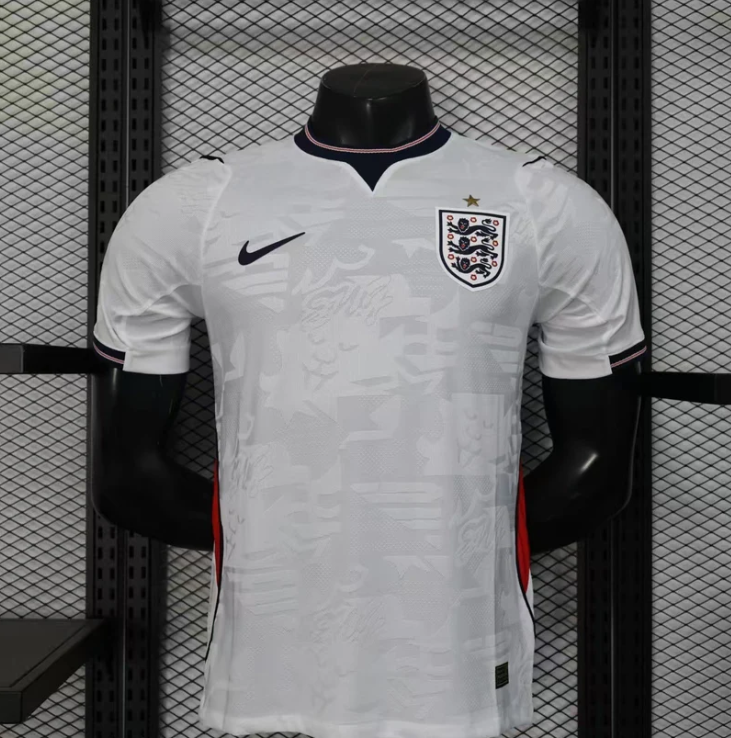 2026 England Home World Cup Kit Player Version