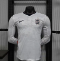 2026 England Home World Cup Kit Long Sleeve Player Version