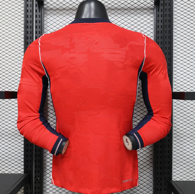 2026 England Away World Cup Kit Long Sleeve Player Version