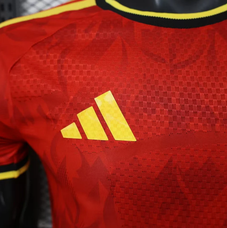 2026 Belgium Home World Cup Kit Player Version