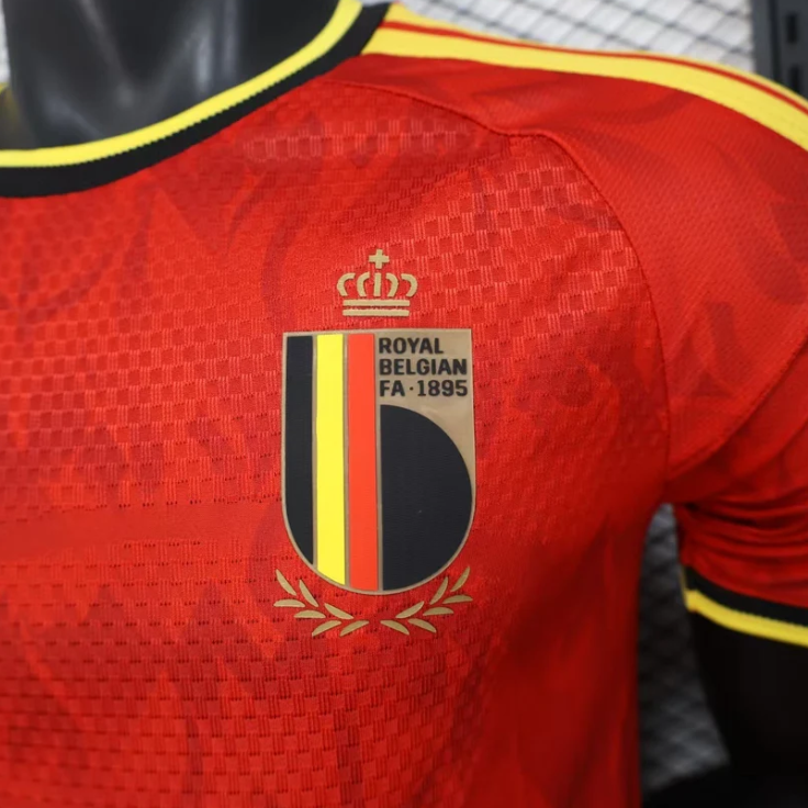 2026 Belgium Home World Cup Kit Player Version