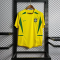2002 Retro Brazil Home Jersey