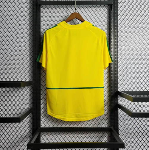 2002 Retro Brazil Home Jersey