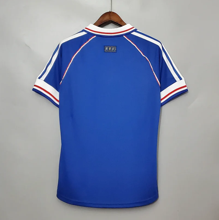 1998 Retro France Home Jersey