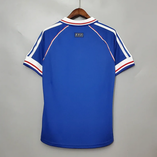 1998 Retro France Home Jersey