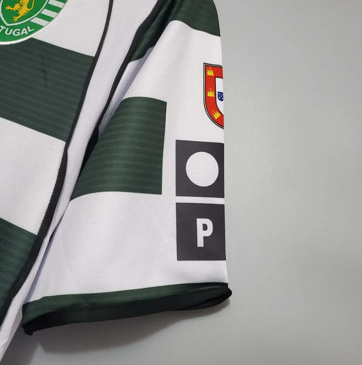 Retro Sporting Lisbon 2002-2003 Home Jersey