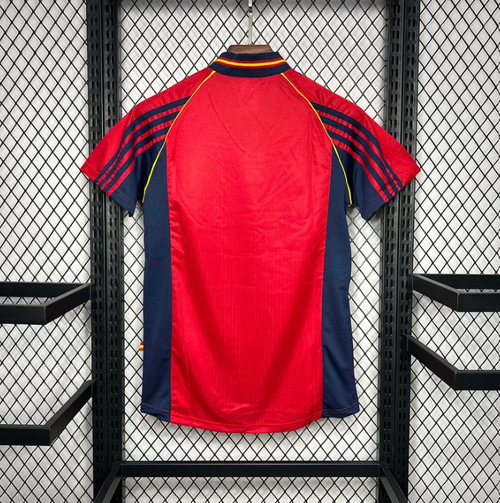 1998 Retro Spain Home Jersey