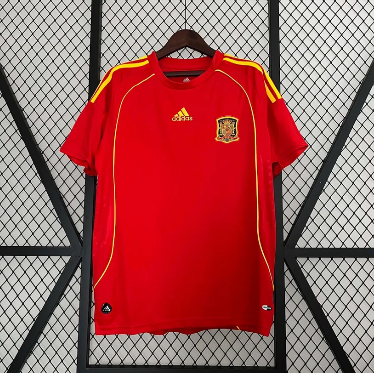 2008 Retro Spain Home Jersey