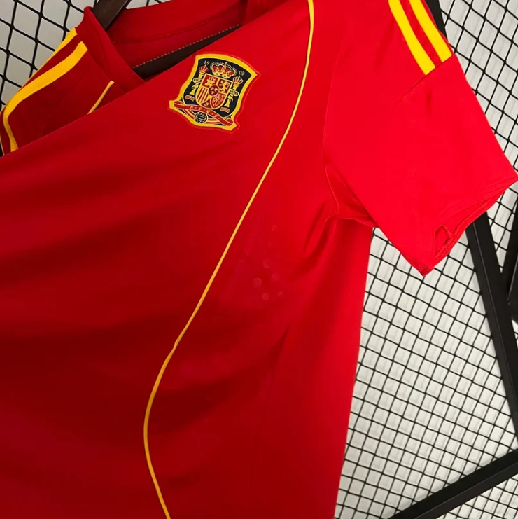 2008 Retro Spain Home Jersey
