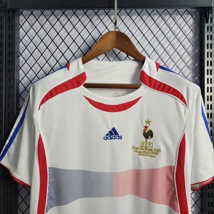 2006 Retro France Away Jersey