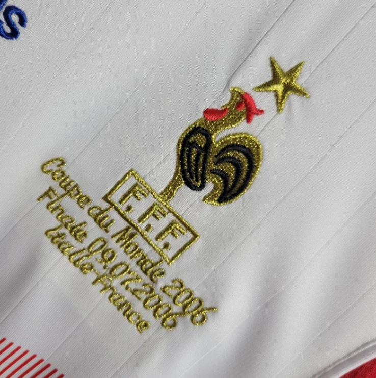 2006 Retro France Away Jersey