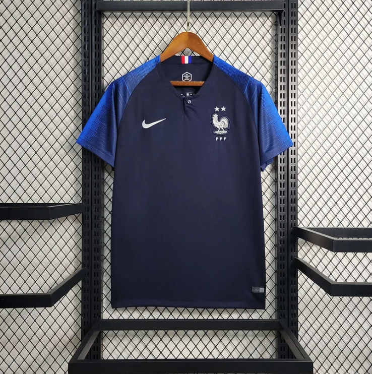 2018 Retro France Home Jersey