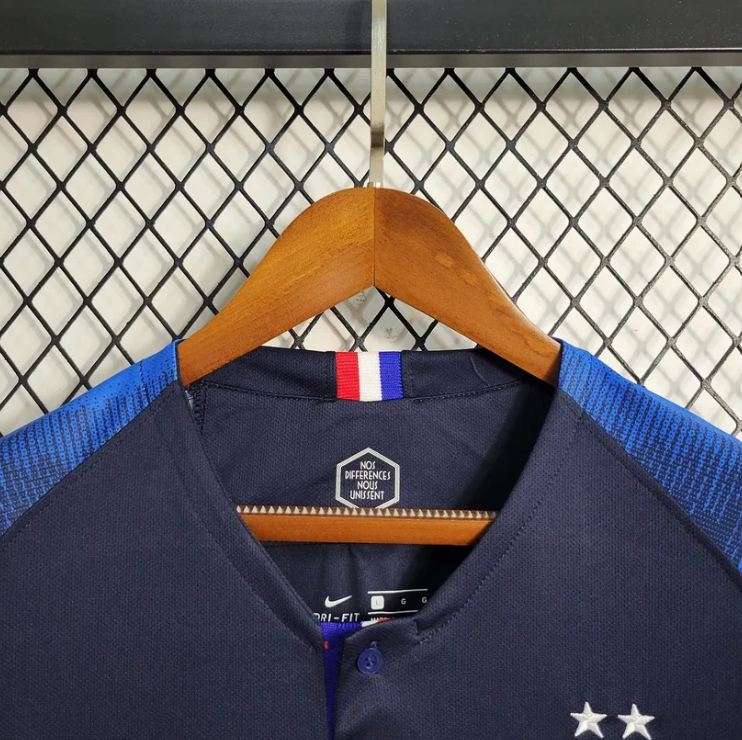 2018 Retro France Home Jersey
